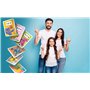 ALLEOVS Jeu Educatif Math-Batt Multiplication - 90 Cartes pour Apprendre Les Maths - Jeux de Société et Activité pour Enfants et