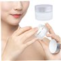 30 ml de verre givré de voyage Cosmetic Jars vide rechargeable pour le stockage des crèmes huile