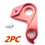 QASULER Lot de 2 Supports de dérailleur arrière for vélo, for vélos électriques Fantic, Cadre en Carbone Priority Gravel, dérail