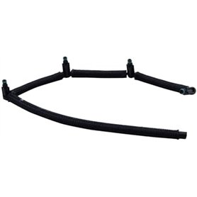 Vuzmode Tuyau de retour de fuite d'injecteur de carburant noir 1574.Q5 3M5Q9K022DC 1435159 1441256. Convient for Peugeot 206 307
