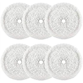 Szwaldaper Lot de 6 lingettes de Nettoyage for aspirateur Robot Bissell 3115 EV675 Aspirateur Balai sans Contact