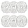 Szwaldaper Lot de 6 lingettes de Nettoyage for aspirateur Robot Bissell 3115 EV675 Aspirateur Balai sans Contact