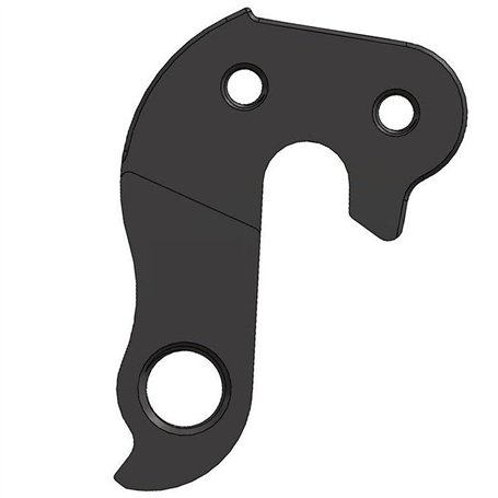 Yurefax Patte de dérailleur D1243 Compatible/de Remplacement for Electra Townie Patte de dérailleur de vélo
