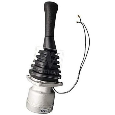 Szwaldaper Manette de Commande for excavatrice DH-5 DH220-5 DH280-5 DH360-5 Vanne Pilote avec 6 Trous 1 Bouton de Commande Manet