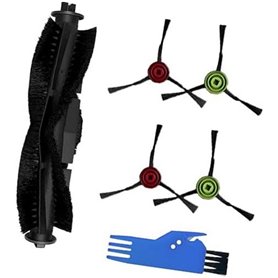 Szwaldaper Lot de 6 pièces de Rechange for aspirateur Robot Lubluelu SG60 SL60D SL61: 1 Brosse Principale