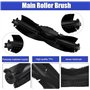 Szwaldaper Lot de 6 pièces de Rechange for aspirateur Robot Lubluelu SG60 SL60D SL61: 1 Brosse Principale, 4 brosses latérales e