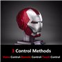 flydragon Marvel Legends Iron Man Mk5 Casque électronique 1: 1 Wearable English Voice Control Masque à Ouverture et Fermeture él