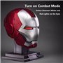 flydragon Marvel Legends Iron Man Mk5 Casque électronique 1: 1 Wearable English Voice Control Masque à Ouverture et Fermeture él