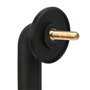 CHICIRIS Support Maintien Capot/Pare Brise ABS + Capot en Métal Automatique 55176422 Convient pour Wrangler JK 07 18/TJ 97 06 Po