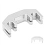 Sourdine pour violon, rangement pratique pour violon en métal argenté pour débutants pour violon 1/2 4/4