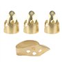 Lot de 3 Pics de Pouce Médiators Réglables pour Pouce De Guitare Électrique Médiator Finger Picks Thumb Picks Set pour Divers In