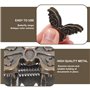 Clip de livre 4pcs Vintage Metal Butterfly Clips Paper Decorative Binder Clips Clip de journal Clip Book Pince for PhotoS Test T