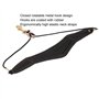 Harnais d'épaule de saxophone, accessoires de musique Sangle de cou en cuir PU rembourré doux pour saxophone soprano ténor alto