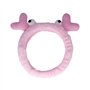 Bandeau Facial Enveloppement de Tête, 4 Pièces Bande de Cheveux Lavage Visage Cheveux Enveloppement élastique Bande Dessinée Arc