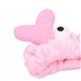 Bandeau Facial Enveloppement de Tête, 4 Pièces Bande de Cheveux Lavage Visage Cheveux Enveloppement élastique Bande Dessinée Arc