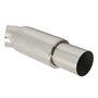 Tuyau de Silencieux D'échappement de Voiture Embout D'échappement de Voiture Embout de Silencieux de Queue 51mmx63mm Entrée Rond