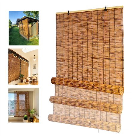 LJDJRHXH Store Venitien Rideau Enrouleur Bambou