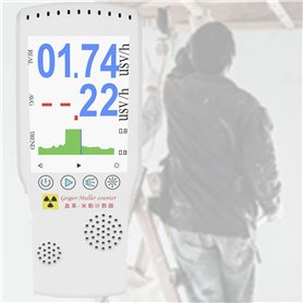 SHENGSHIYU Compteur Geiger Détecteur De Radiation Nucléaire
