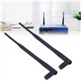 2 Pièces Antenne Pliable 4G 12dbi Haut Gain SMA Tête Mâle Omnidirectionnelle LTE GSM GPRS WCDMA 3G Pleine Bande SMA Aiguille Int