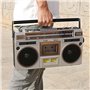 Lecteur De Cassette Radio De Style Années 80 avec Bluetooth/AM/FM