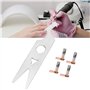 2 Paires de Brosses à Charbon, Perceuse à Ongles Brosse à Charbon Perceuse à Ongles Pièce à Main Accessoires Pièce de Rechange, 