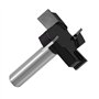 WSOOX 12mm Tige CNC Routeur Bits, Fraise à bois raboter outil de travail du bois, Embouts de fraisage CNC pour planche à bois