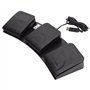 Pédale de jeu USB 3 boutons pour instruments multimédias