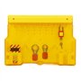 Kit Complet de Station de Lock-out Lock-out avec Coussins Clés Hasps Hangtags pour la sécurité Usines - Conseil Gestion Visuelle