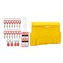Kit Complet de Station de Lock-out Lock-out avec Coussins Clés Hasps Hangtags pour la sécurité Usines - Conseil Gestion Visuelle