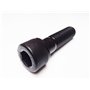 Lot de 2 vis à tête hexagonale M24 x 80 Noir 10,9