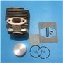 ZAPYVET Kit Cylindre-Piston 48mm, for Shindaiwa, souffleur à Dos EB633RT Kit de rondelles de butée pour roulement à Aiguilles