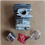 ZAPYVET Kit Cylindre-Piston CS352, revêtement chromé 38MM, for Echo, pièces de Rechange for tronçonneuse CS-352 Kit de rondelles
