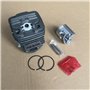 ZAPYVET KIT de Cylindre 40.5MM for Le Japon, for Zenoah, GZ4500, Assemblage de Clips de Broches de Segment de Piston, pièces de 