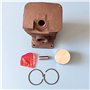 ZAPYVET Farmertec a fabriqué un Kit de Piston cylindre de 37mm avec goupille d'anneaux, for STIHL, 017 MS170 MS 170 tronçonneuse