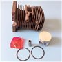 ZAPYVET Farmertec a fabriqué un Kit de Piston cylindre de 37mm avec goupille d'anneaux, for STIHL, 017 MS170 MS 170 tronçonneuse