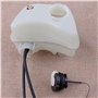 HUVNEXA Réservoir de Carburant avec Ensemble de Bouchon de Filtre de Tuyau 4237 350 0450, for STIHL, HS81 HS81R HS81T HS86 HS86R