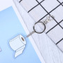 Pendentif Porte-Clés Papier Toilette Tissu Acrylique Porte-Clés Porte-Clés Téléphone Portable à Main à Dos à Main Charme pour Lu