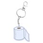 Pendentif Porte-Clés Papier Toilette Tissu Acrylique Porte-Clés Porte-Clés Téléphone Portable à Main à Dos à Main Charme pour Lu