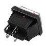 TuToy 220V16A 20A 125V Marche/Arrêt Interrupteur Rouge De Rechange Interrupteur Étanche Pour Les Machines D’Aspiration Aspirateu