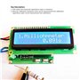 Ohmmètre à faible résistance, circuit imprimé simple de mètre de milliohm de câblage avec l'agrafe de crocodile de 2Pcs pour mes