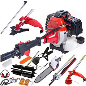 Dealourus Outil de jardin multifonction 5 en 1 - pour débroussailleuse à essence