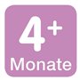 MAM - Lot de 4 tétines en soie - Taille 3 et 4 - Sans gouttes - Débit uniforme - À partir de 4 mois