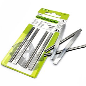 Lot de 4 couteaux réversibles pour rabot électrique Bosch PHO 25-82 / PHO 200 / GHO 16-82 C