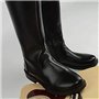 MWbetsy Hommes Cuissardes en Cuir Bottes Unisexe d'équitation Performance Chaussures étape Jambe Large Mi-Mollet à Fermeture écl