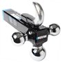 Reese 7031400 Support Tri-Ball avec Crochet Noir