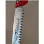 TABOR TOOLS Scie d'élagage TTS32A - Lame en acier trempé 25cm - Scie de jardin avec gaine - Pour coupe d'arbres, jardinage, chas