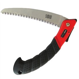 TABOR TOOLS TTS25E Scie Pliante à élaguer dotée avec Lame Pliable légèrement courbée en Acier trempé