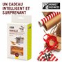 Monkey Business Farfalle – Lève-couvercle 3 en 1 en silicone, dessous de plat et repose-cuillère mignon, accessoire de cuisine m