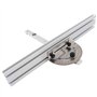Jauge d'onglet de Scie à Table en Alliage d'aluminium, Mécanisme de Verrouillage Professionnel Léger, Système de Clôture de Jaug