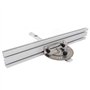 Jauge d'onglet de Scie à Table en Alliage d'aluminium, Mécanisme de Verrouillage Professionnel Léger, Système de Clôture de Jaug